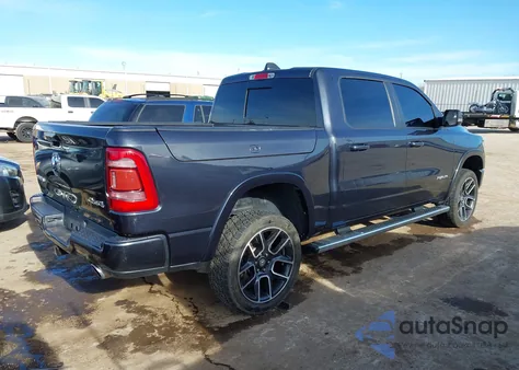 2019 Ram 1500 Laramie 4X4 5'7 Box z USA, uszkodzony, nr VIN 1C6SRFJT9KN713616
